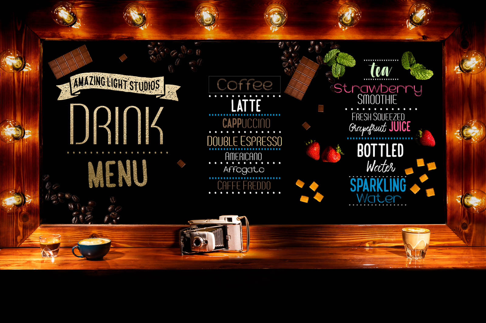 Delicious coffee drinks during your consultation